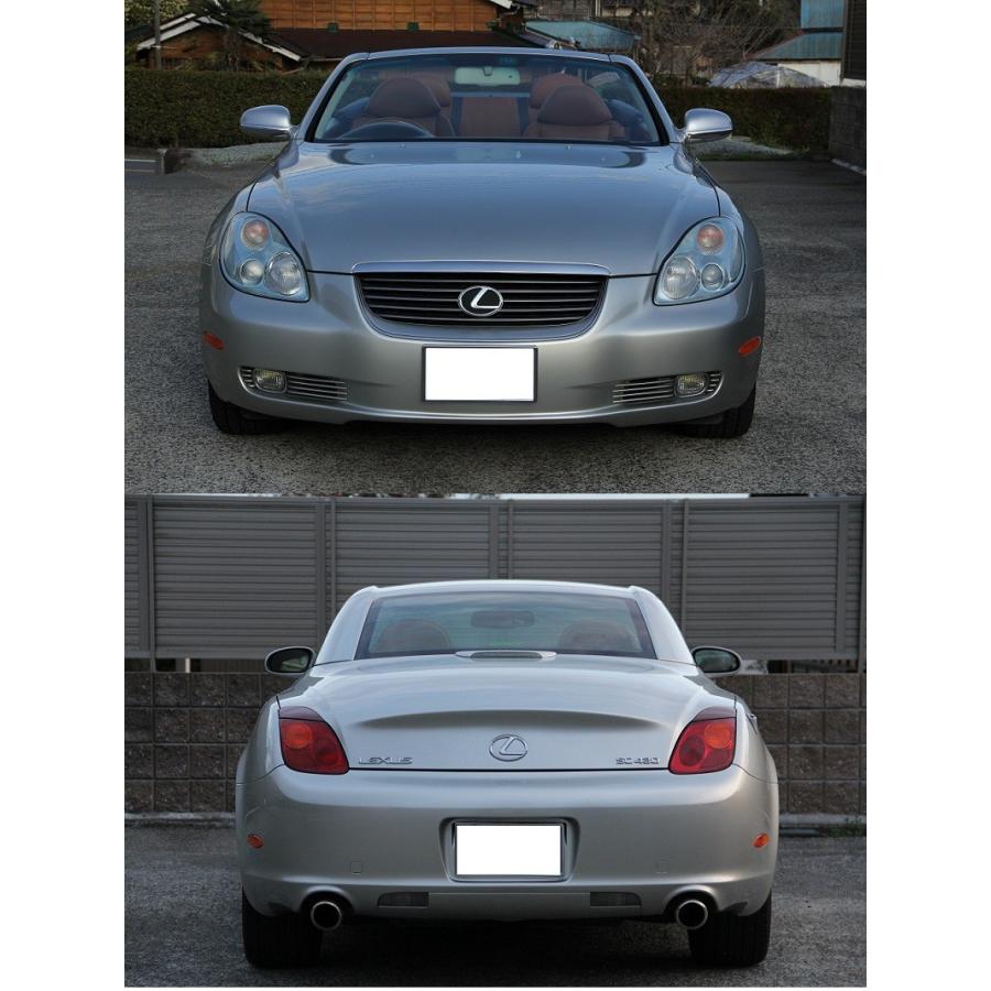 □UZZ40 ソアラ用 レクサスSC430 純正エンブレムセット　気軽にLEXUS仕様に