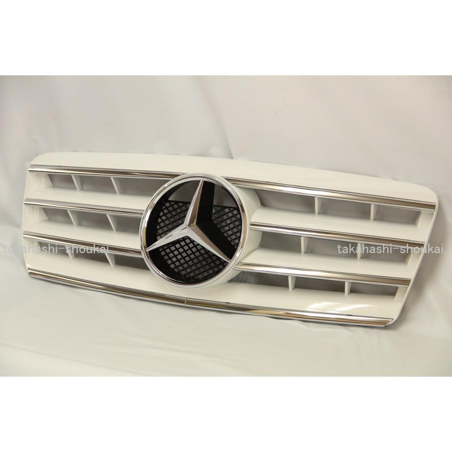 W210 前期用 クーペスタイル フロントグリル ホワイト(白：960) E240 