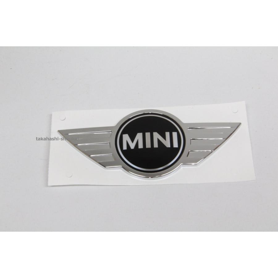 BMW BMW MINI純正品ボンネットエンブレム 1個ミニ F54 (クラブマン