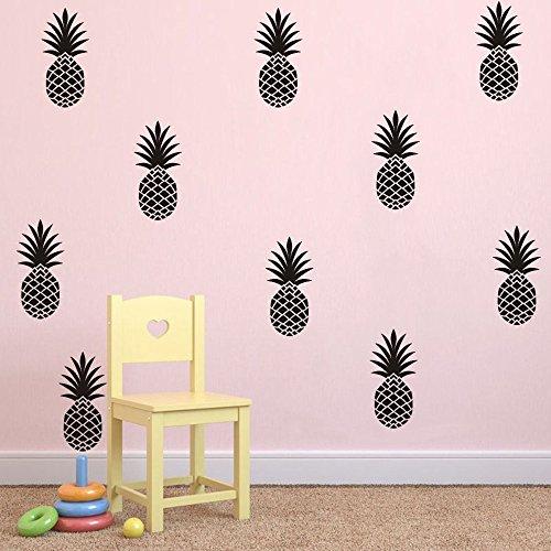 12個入り バッグ シンプル ヨーロッパスタイル パイナップル壁張り紙 子ども部屋シール リビング ベッドルーム Ewu Hi Bridgeストア 通販 Yahoo ショッピング