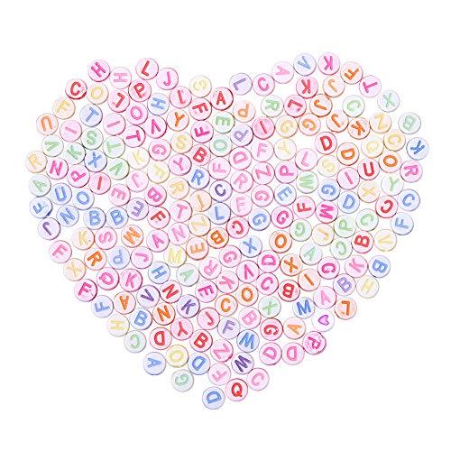 Pandahall アルファベット ビーズ 約0個 ラウンド 直径7mm レタービーズ ミックス 可愛い カラフル A Z 文字 混合色 Ipw Hi Bridgeストア 通販 Yahoo ショッピング