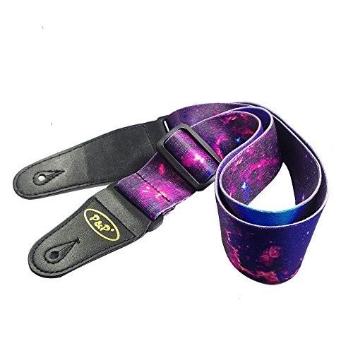 Bestgle ギターサスペンダー 可愛いギターストラップ ギター ベース アコギ 用 ストラップ長さ調整可能 紫ギター Kvj Hi Bridgeストア 通販 Yahoo ショッピング