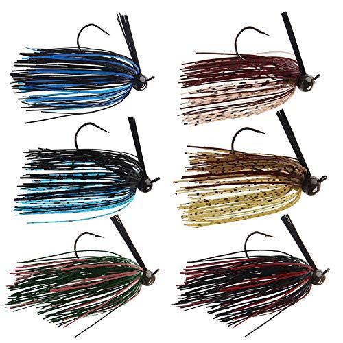 Agool ラバージグ バス釣り ラバージグセット バス釣りセット 黒バス釣り 3個 6個 12個 ジグラバー Lan Hi Bridgeストア 通販 Yahoo ショッピング