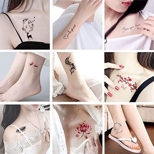 Lmt 30枚セット タトゥーシール ステッカー 英文 文字 水彩 花柄 蝶 薔薇 花の枝 男性 女性タトゥーステッカー 防 Men Hi Bridgeストア 通販 Yahoo ショッピング