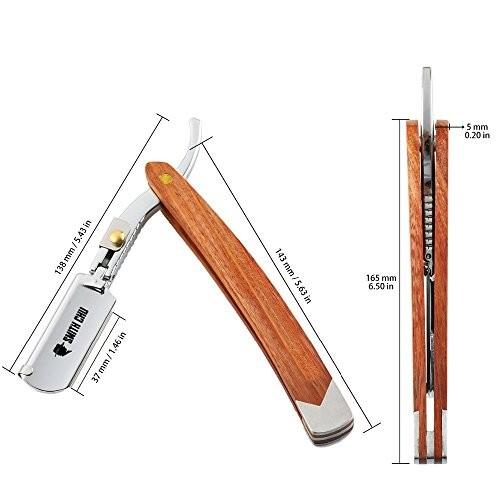 Dream Real カミソリ 剃刀本体替え刃レザーケース 髭剃り 散髪用 黄銅ネジ 高級炭素鋼 軽量 小型 切れ味 Roe Hi Bridgeストア 通販 Yahoo ショッピング