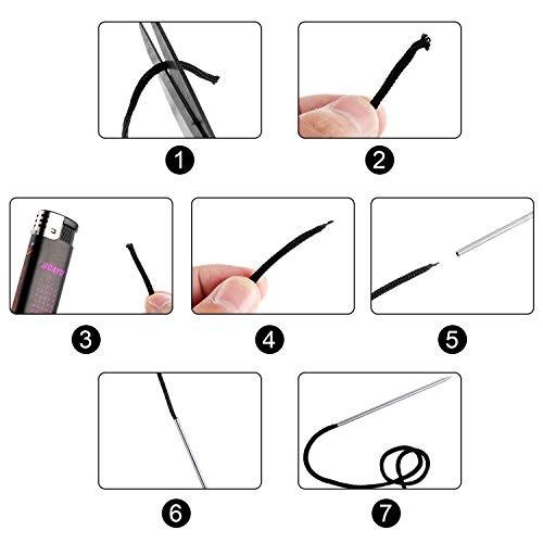 8本 パラコードニードル ステンレス スチール パラコード針 手縫い針 シャフト 編み物 ブレスレット用 クラフ Sei9035 Hi Bridgeストア 通販 Yahoo ショッピング