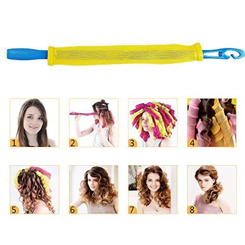 Augoog 24本 巻きカーラー マジック手巻きカーラー カーラー ヘアカーラー 寝ながらソフトマジックカーラー 髪に Skx Hi Bridgeストア 通販 Yahoo ショッピング