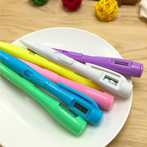 時計付き ボールペン 0 5mm 青インク 5本セット 学生 受験 資格試験 筆記具 筆記 メモ 仕事 時間確認便利 文房具 Udh Hi Bridgeストア 通販 Yahoo ショッピング