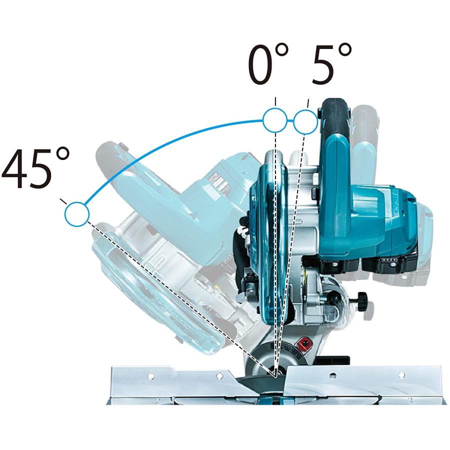 マキタ　makita　LS714DZ　スライドマルノコ　未使用品　本体のみ　18V二個直列接続　190mm　【ハンズクラフト宜野湾店】 マキタ（makita） LS714DZ 18V+18V=36V 充電式スライドマルノコ 刃物径