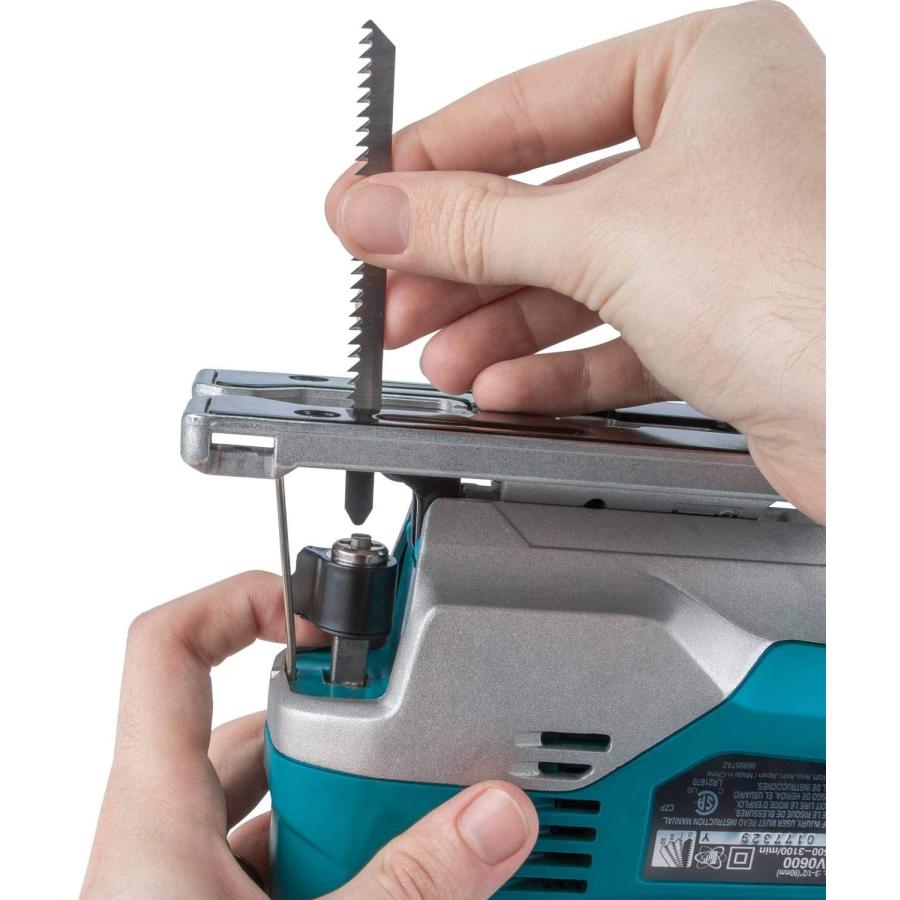 【未使用】makita マキタ JV0600K ジグソー 木材 90mm 軟鋼板 10mm アルミニウム板 20mm【ハンズクラフト宮崎新名爪店】 マキタ（makita） JV0600K ジグソー 100V 木材90mm 軟鋼板10mm : 高橋