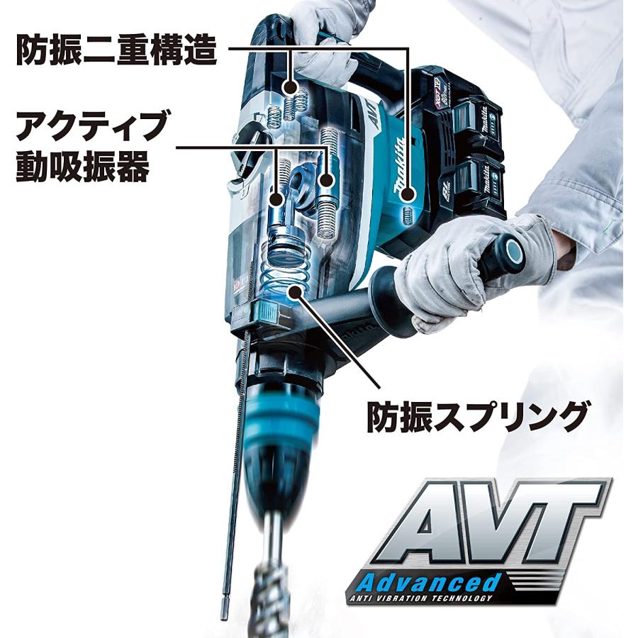 マキタ（makita） 80V(40V+40V) 52mm充電式ハンマドリル SDS-max