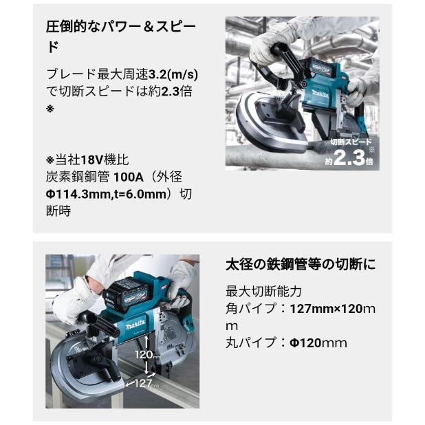 マキタ マキタ(makita) PB001GRDX 充電式ポータブルバンドソー マキタ マキタ(makita) PB001GRDX 充電式ポータブルバンドソー