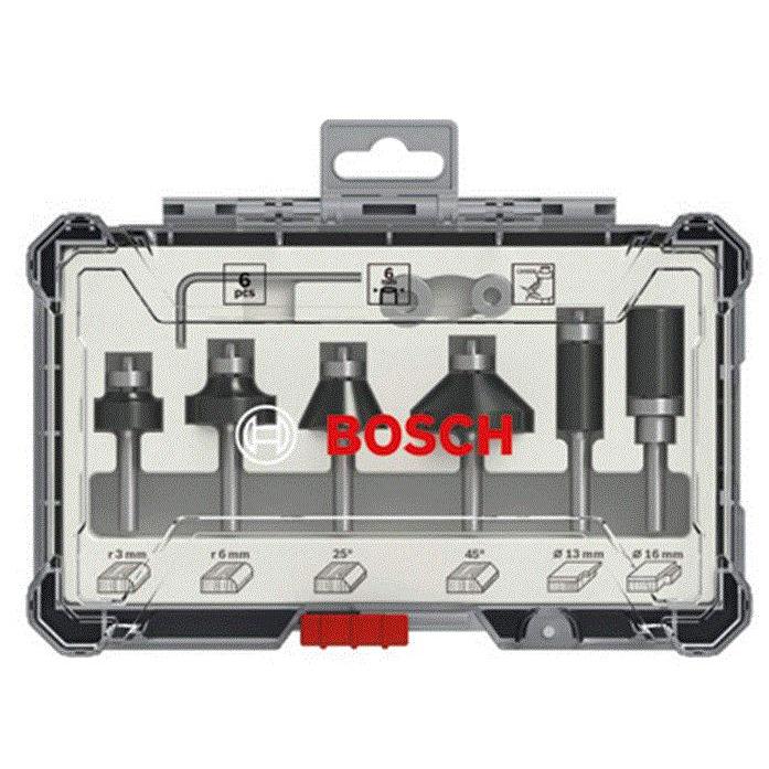 ボッシュ(BOSCH) ルーター・トリマービットセット(6種・6本入 ボッシュ(BOSCH) ルーター・トリマービットセット(6種・6本入