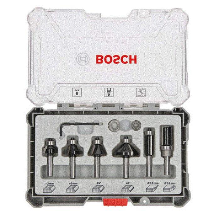 ボッシュ(BOSCH) ルーター・トリマービットセット(6種・6本入 ボッシュ(BOSCH) ルーター・トリマービットセット(6種・6本入