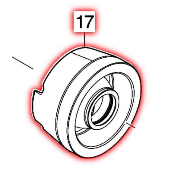 マキタ（makita） 部品 TD173D用 ハンマ 327B72-5 図番017 : 高橋本社
