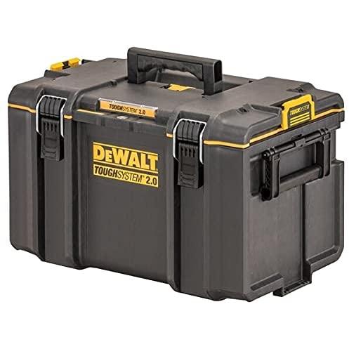 デウォルト(DEWALT) タフシステム2.0 システム収納BOX Lサイズ 工具箱 収納ケース ツールボックス DS400 積み重ね収納 DWST83342-1（Yahoo!・高橋本社Yahoo!店）