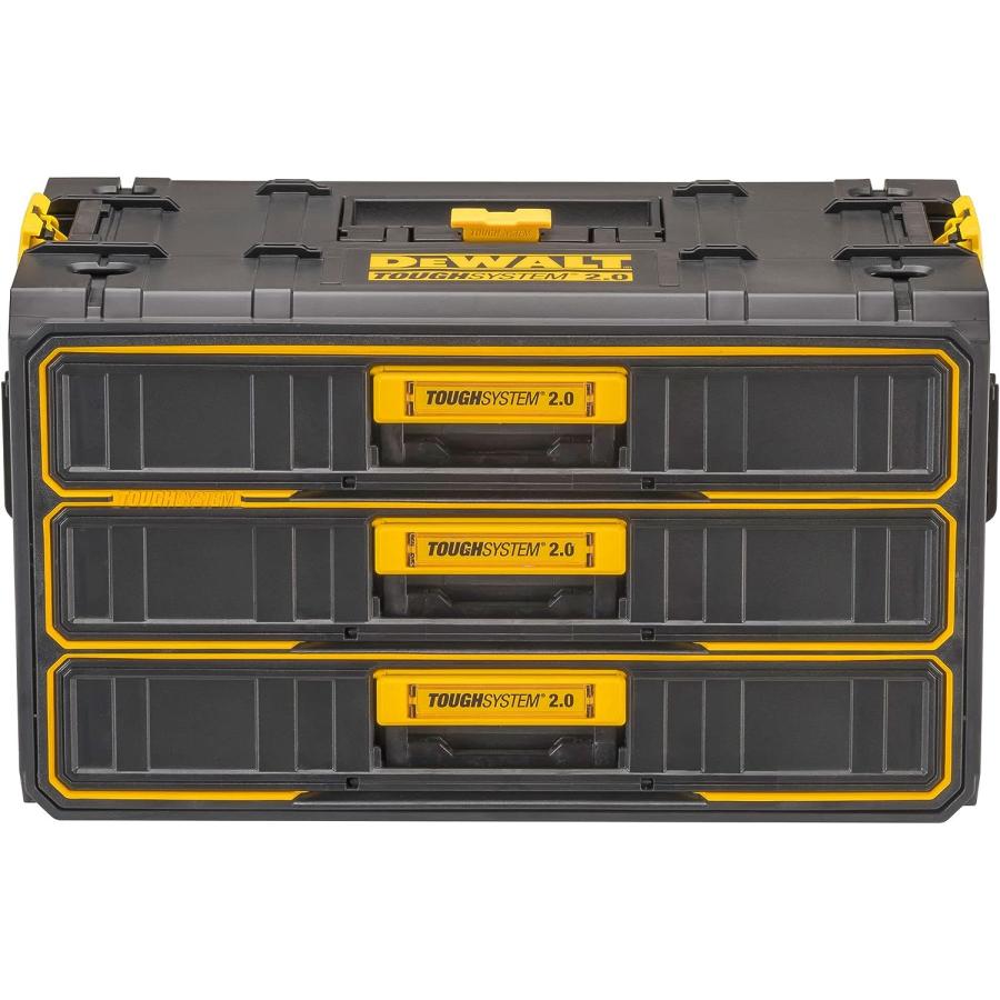 デウォルト(DEWALT) タフシステム2.0 3段チェスト 工具箱 収納ケース ツールボックス 積み重ね収納 Tough System 2.0  DWST08330-1 : 4536178897792 : 高橋本社Yahoo!店 - 通販 - Yahoo!ショッピング