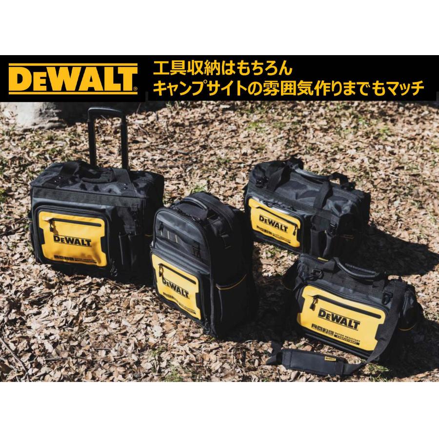 デウォルト(DEWALT) ワイドオープン型バッグ ツールボックス IP54 DWST60103-1 サイズ L406×W297×H277｜takahashihonsha｜06