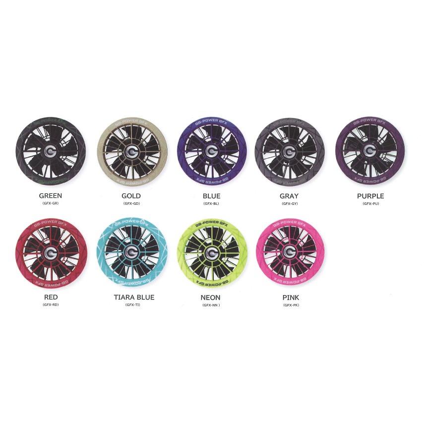 長信ジャパン GB-POWER GFXRD 空調ウェアー用ファンセット レッド