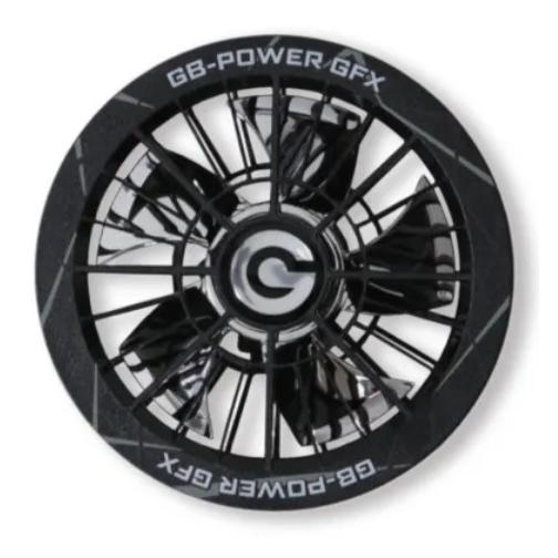 長信ジャパン 空調ウェア用 30V ファンセット GFXSBS ブラックシルバー