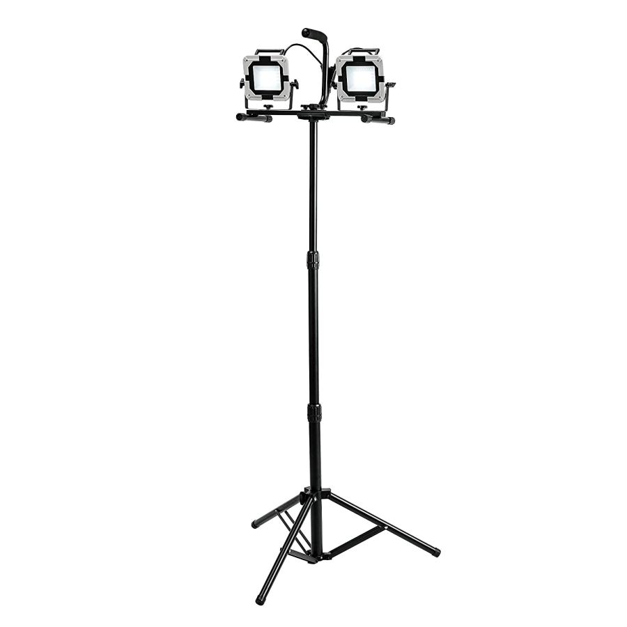 【人気商品】高儀 LEDワークライト スタンド式 ダブル 15W WLT-015 高儀（TAKAGI） WLT-015LWA LEDワークライトスタンド式ダブル(15W