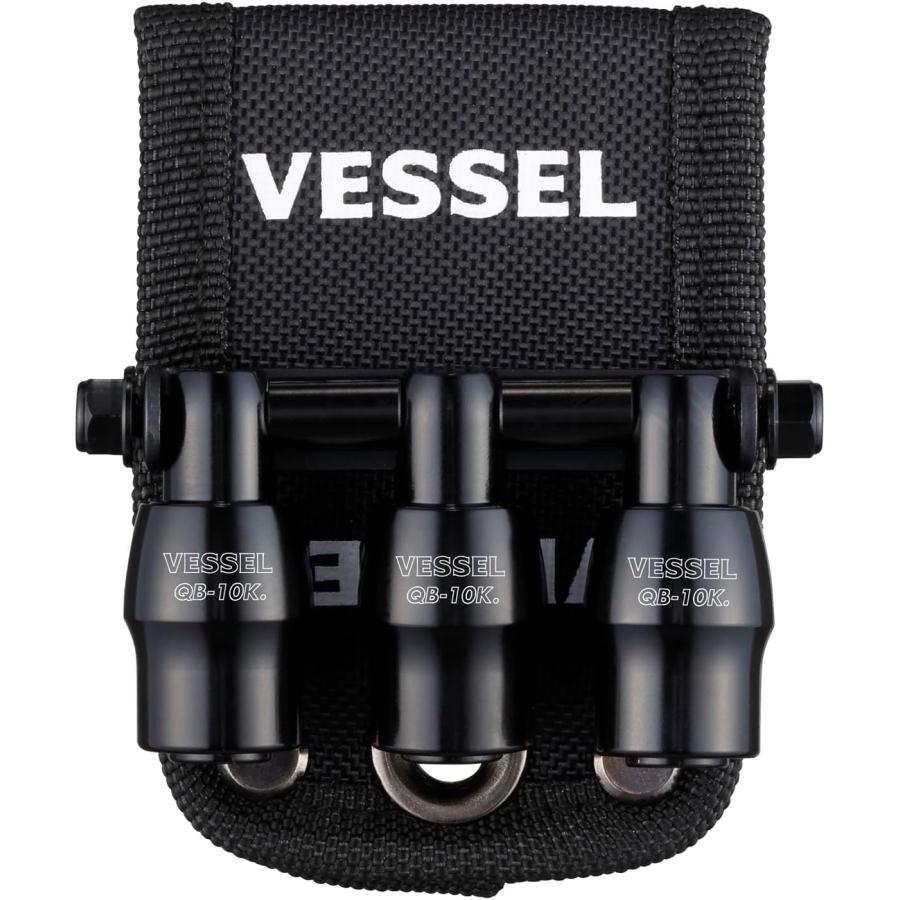 VESSEL（ベッセル） クイックキャッチャー 3連ホルダー 限定色 ブラック QB-10B3KK : 高橋本社Yahoo!店 - 通販 -  Yahoo!ショッピング