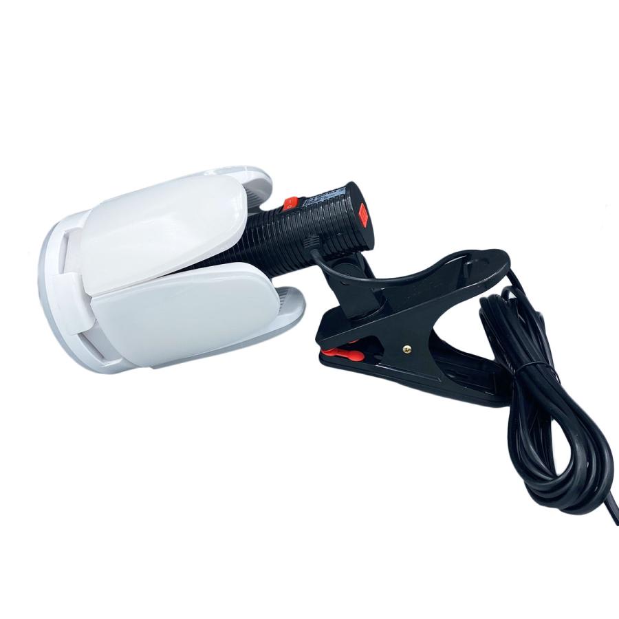 高橋本社 TH-5 LED電球付屋内用クリップランプ 可変式クリップライト