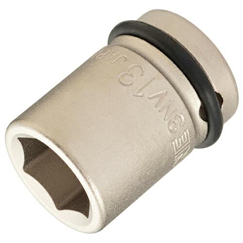 TONE（トネ） インパクト用ソケット(6角) 13mm 差込角:9.5mm 3NV-13 