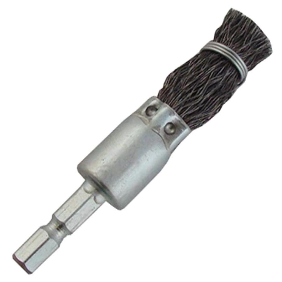 サンフレックス(Sumflex) 六角軸付カップワイヤー #4201H 鋼線 ペンキ剥がし用 直径15mm 線径0.3mm 回転数3 ...