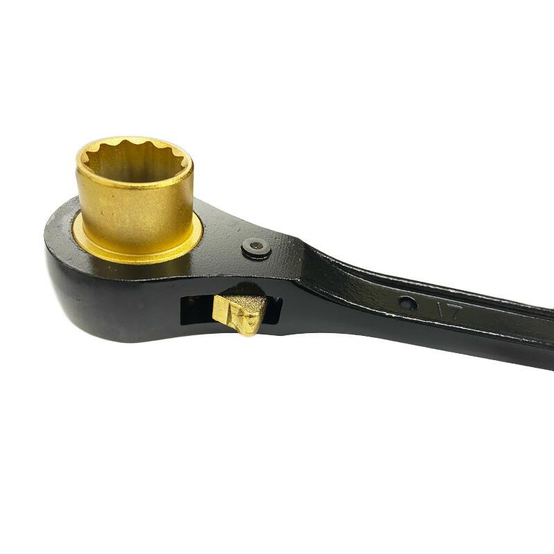 TOP工業(トップ工業) 黒金 N型 ラチェット RM17×21N-BG TOP工業(トップ工業) 黒金 N型 ラチェット RM17×21N-BG