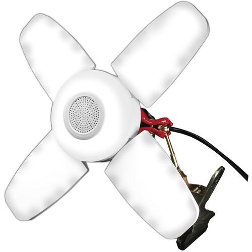 フジマック fmc スピーカー付き LEDパワーランプ クリップライト PWL