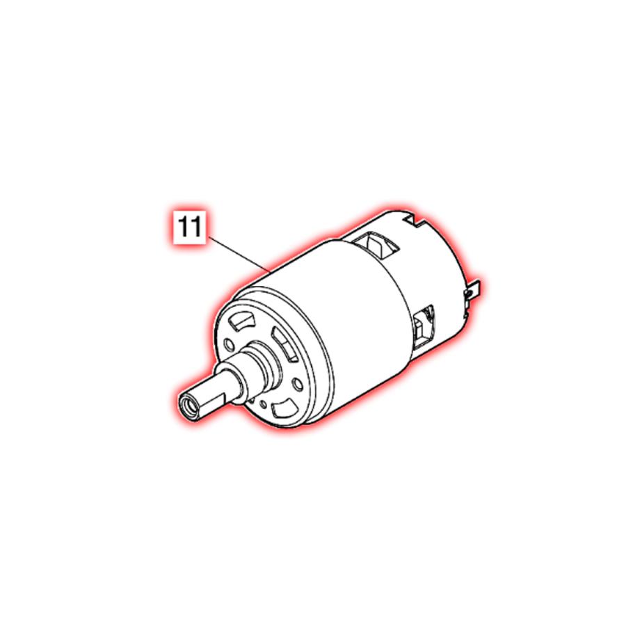 マキタ マキタ(makita) 充電式ブロア UB185D用 部品 図番011 マキタ マキタ(makita) 充電式ブロア UB185D用 部品 図番011