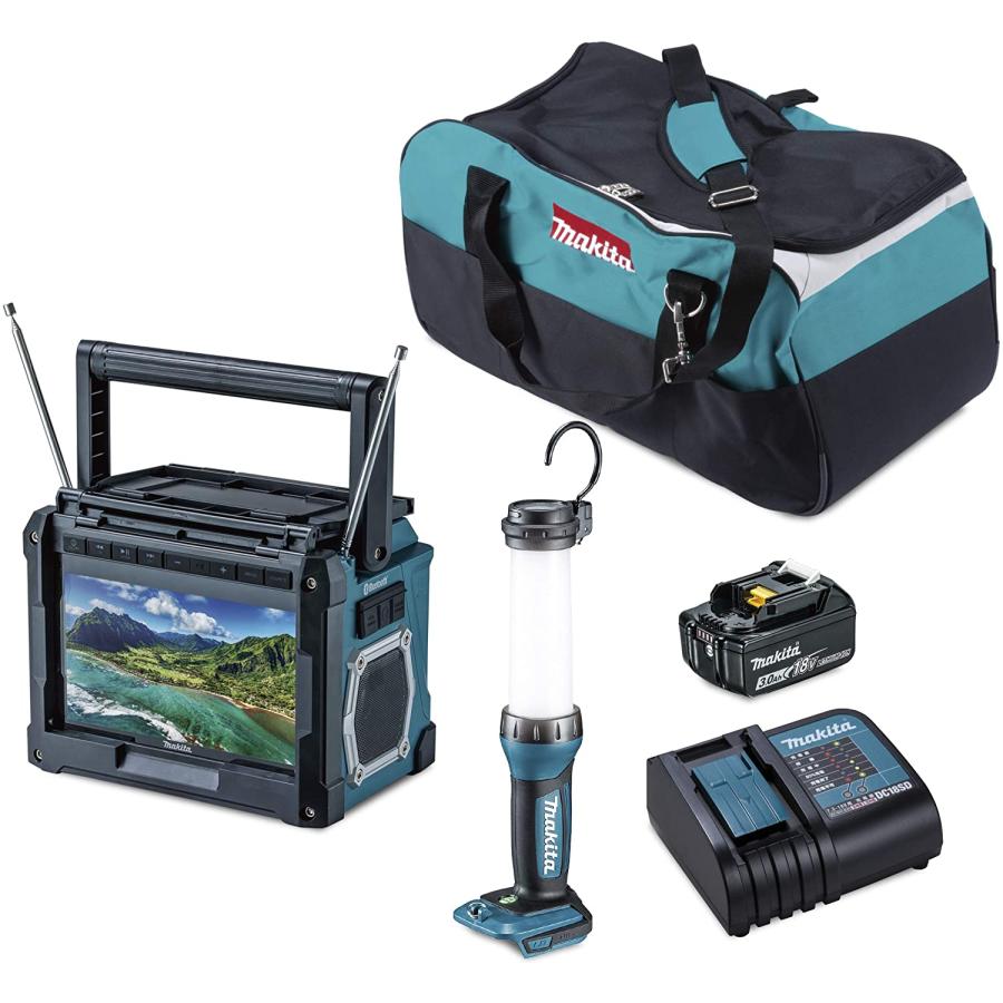 Makita 防災用コンボキット TV100 マキタ（makita） テレビ/ラジオ付 防災用 コンボキット CK1011 TV100+