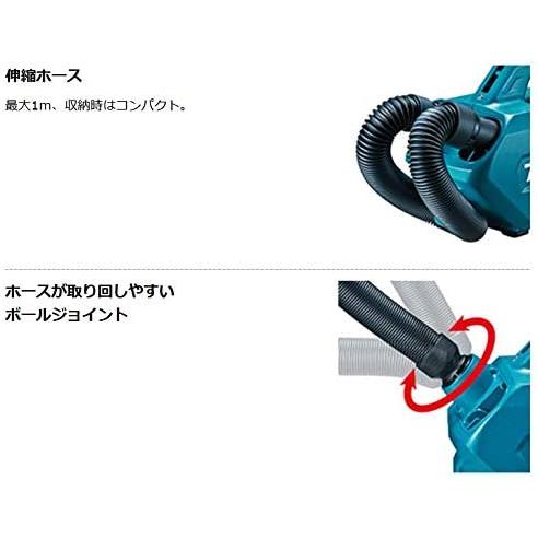マキタ(makita) CL184DRF 充電式クリーナー 18V 3.0Ah バッテリー・充電器・ソフトバッグセット品の画像