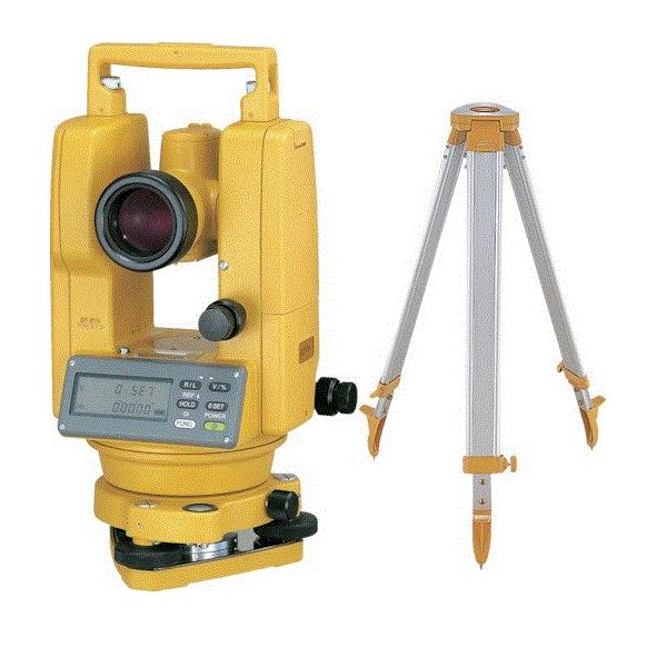 トプコン（TOPCON） デジタルセオドライト DT214SET 三脚サービス