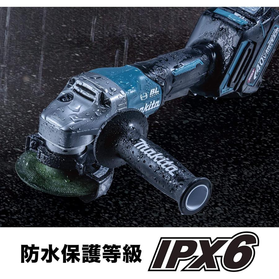 マキタ（makita） GA010GZ 125mm充電式グラインダー 40V パドルシフト 