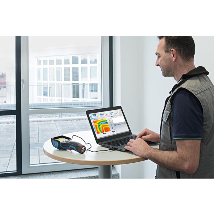BOSCH（ボッシュ） 赤外線サーモグラフィー GTC400C : 高橋本社Yahoo