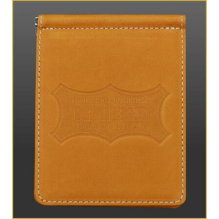 ニックス(KNICKS) グローブ革仕様 マネークリップ MC-C（キャメル