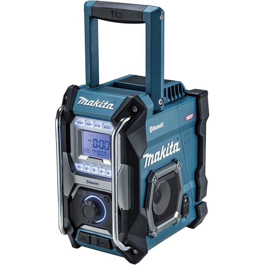Makita MR002GZ Bluetoothスピーカー マキタ（makita） MR002GZ 青 充電式ラジオ スピーカー ハイブリッド