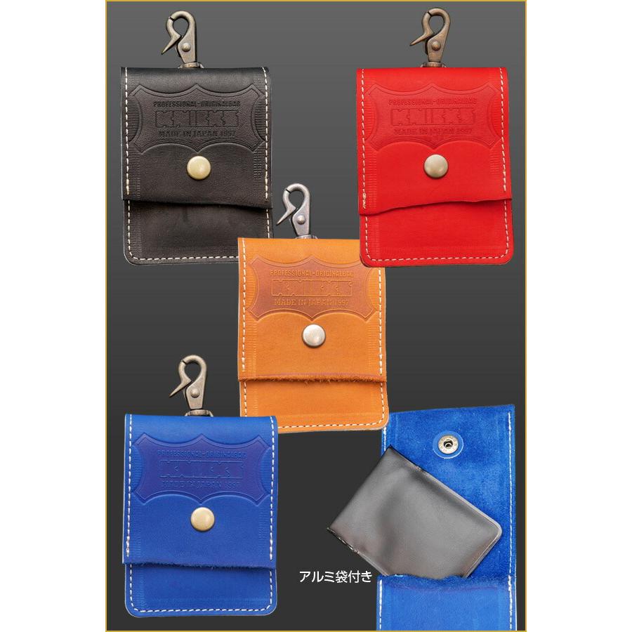 ニックス(KNICKS) グローブ革 携帯灰皿ケース SA-R〈レッド〉 : 高橋