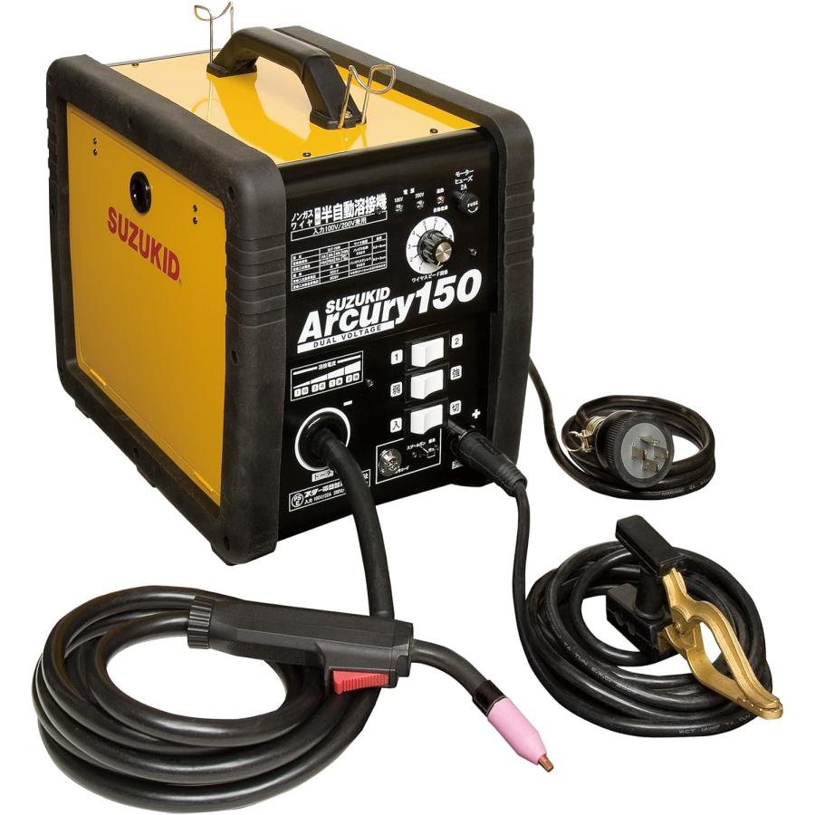 SUZUKID ノンガス100V/200V兼用半自動溶接機 スズキッド SUZUKID ノンガス100V/200V兼用半自動溶接機 スズキッド
