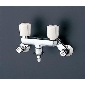 TOTO 【数量限定セール】TOTO TW20-1R 洗濯機用壁付2ハンドル混合水栓 