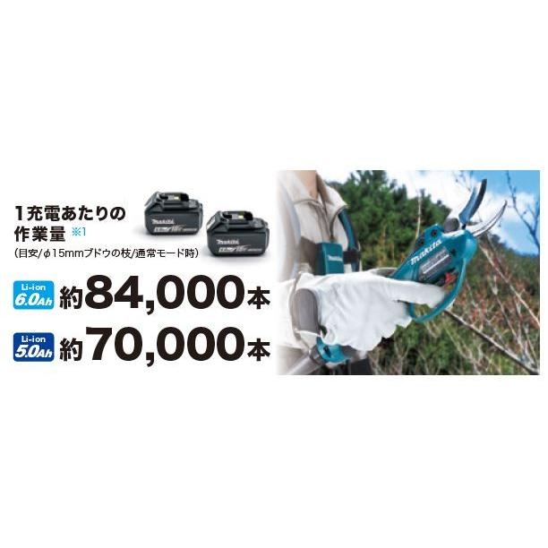 マキタ(makita) 充電式剪定ハサミ UP361DPG2（6.0Ah）標準トルクタイプ 18V+18V=36V  バッテリー/充電器セット品の画像