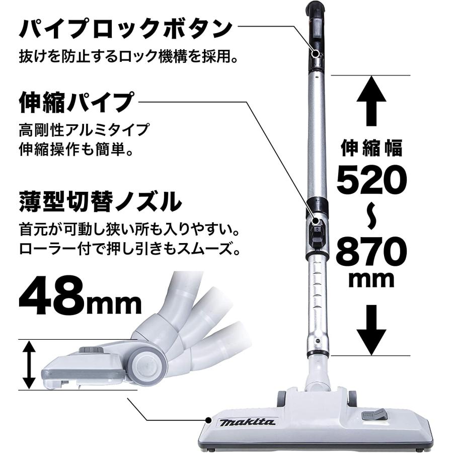 【新品】マキタ 掃除機　18V コードレス式　掃除機　マキタ掃除機　18v マキタ（makita） VC155DZ 充電式集塵機 乾湿両用 集塵容量15L 18V+18V