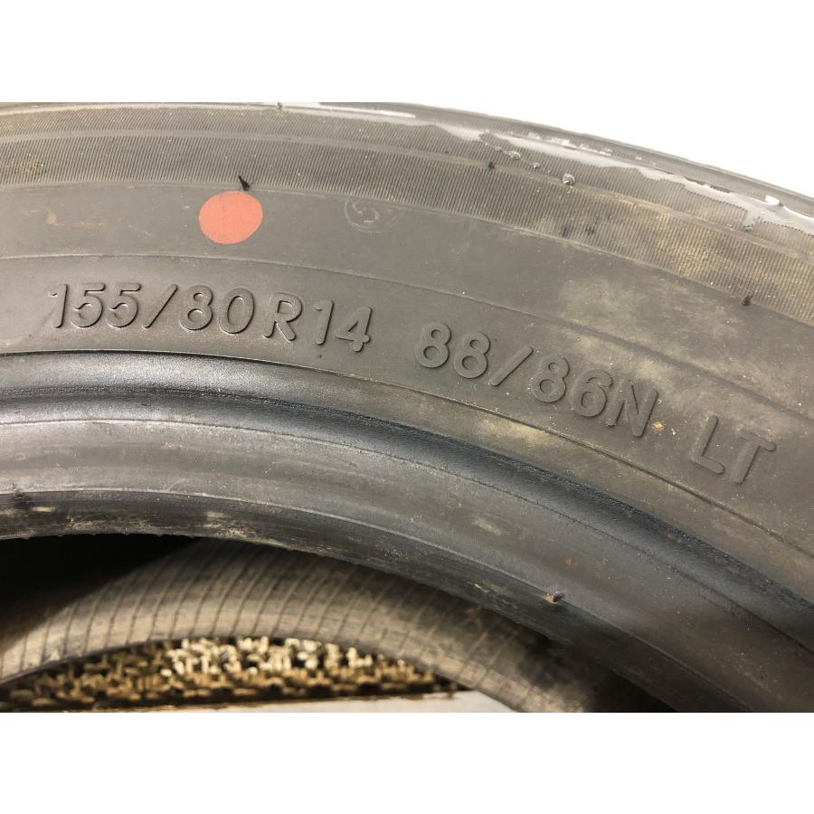 155/80r14 88/86LT トーヨー H11 4本 2020年製 4687 サマータイヤ(沖縄県・離島は発送不可) | TOYO TIRES | 07