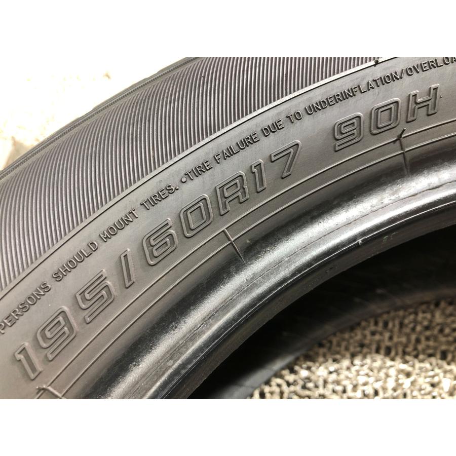 エナセーブ 195/60r17 ダンロップ EC300+ 2本 2020年製 7609 サマー