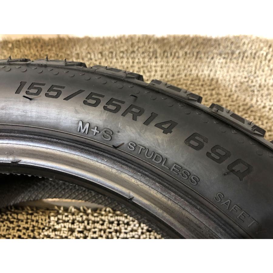 155/55r14 ハンコック アイスアクティバ AW-1 4本 2022年製 5434 スタッドレスタイヤ (沖縄県・離島は発送不可) | ICE ACTIVA | 07