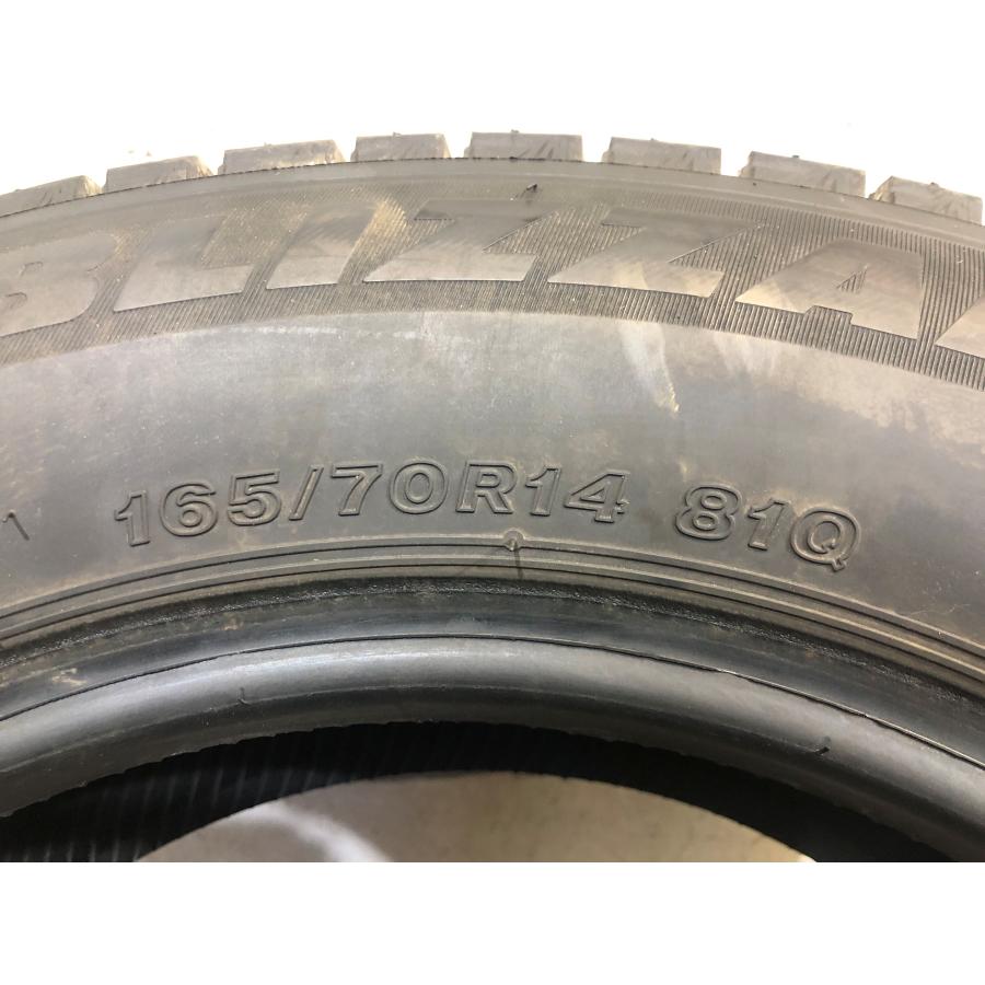 ブリザック VRX3 165/70r14 ブリヂストン 4本 2021年製 6039
