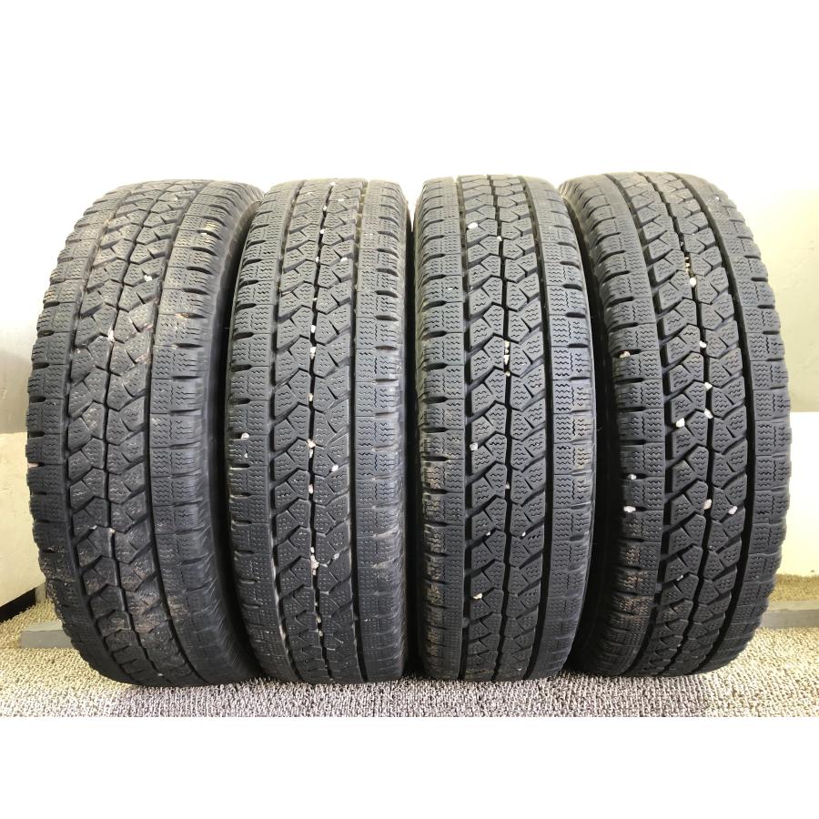 ブリヂストン BLIZZAK W979　195/75R15 109/107L LT　6本　9.5分溝2本と9分溝4本　程度良好！ ブリザック W979 195/75r15 109/107LT ブリヂストン 4本 2021年製 4382
