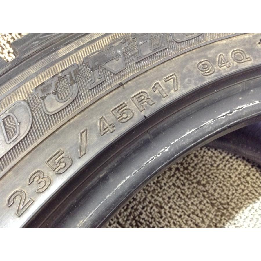 ダンロップ ウインターマックス01 WM01 235/45R17 4本 2016年製 1903 スタッドレスタイヤ (沖縄県・離島は発送不可)｜takahashishokai｜08